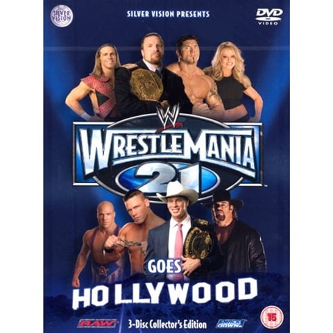 WWE - Wrestlemania 21 (15) 3 Disc - CeX (IE): - Buy, Sell, Donate